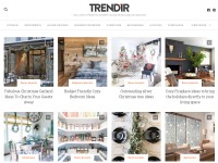 Desktop screenshot for trendir.com