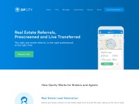 Desktop screenshot for opcity.com