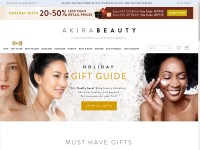 Desktop screenshot for akirabeauty.com