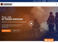 Desktop screenshot for emergencyreporting.com