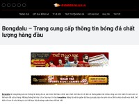 Desktop screenshot for bongdalu.la