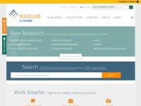 Desktop screenshot for issuelab.org