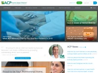 Desktop screenshot for acponline.org