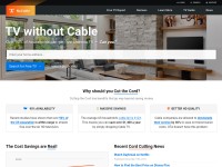 Desktop screenshot for nocable.org