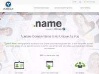 Desktop screenshot for nic.name