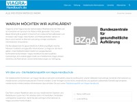 Desktop screenshot for viagra-handbuch.de