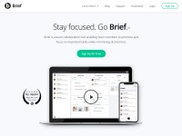 Desktop screenshot for gobrief.com