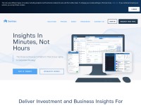 Desktop screenshot for sentieo.com