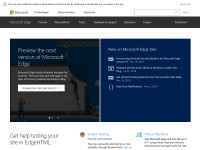 Desktop screenshot for modern.ie