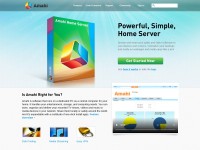 Desktop screenshot for amahi.org