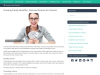 Desktop screenshot for growingfamilybenefits.com