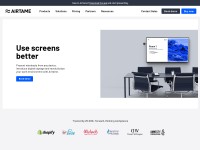 Desktop screenshot for airtame.com
