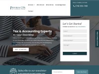 Desktop screenshot for potrustax.com