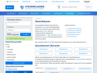 Desktop screenshot for steuerklassen.com