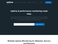 Desktop screenshot for uptime.com