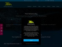 Desktop screenshot for hornetsecurity.com