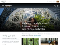 Desktop screenshot for aboutamazon.com