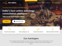 Desktop screenshot for we-astro.com