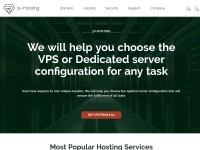 Desktop screenshot for 3v-host.com