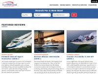 Desktop screenshot for boattest.com