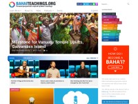 Desktop screenshot for bahaiteachings.org
