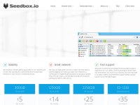 Desktop screenshot for seedbox.io