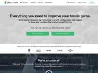 Desktop screenshot for playyourcourt.com