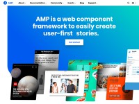 Desktop screenshot for ampproject.net