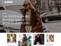 Desktop screenshot for glamour.es