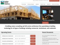 Desktop screenshot for buildingscience.com