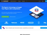 Desktop screenshot for toornament.com