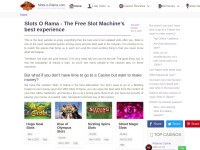 Desktop screenshot for slots-o-rama.com