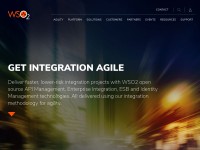 Desktop screenshot for wso2.com