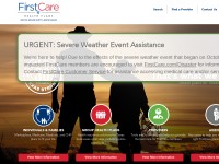 Desktop screenshot for firstcare.com