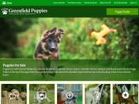 Desktop screenshot for greenfieldpuppies.com