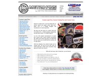 Desktop screenshot for metropins.com