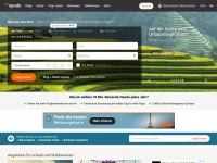 Desktop screenshot for opodo.at