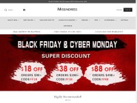 Desktop screenshot for missindress.com