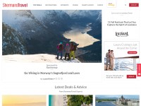 Desktop screenshot for shermanstravel.com