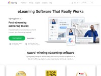 Desktop screenshot for ispringsolutions.com