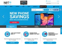 Desktop screenshot for net10wireless.com