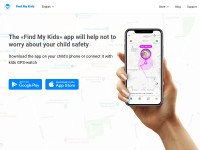 Desktop screenshot for findmykids.org
