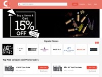 Desktop screenshot for coupontive.com