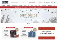 Desktop screenshot for ebags.com