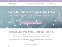 Desktop screenshot for exitpro.com