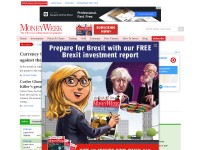 Desktop screenshot for moneyweek.com