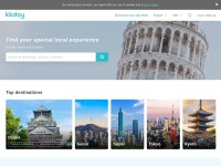 Desktop screenshot for kkday.com