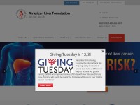 Desktop screenshot for liverfoundation.org