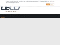 Desktop screenshot for leco.com