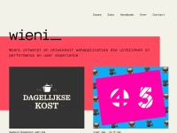 Desktop screenshot for wieni.be